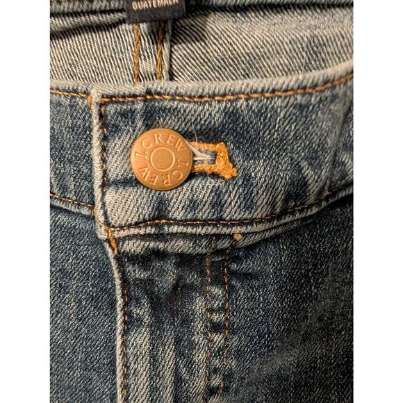 J Crew Womens Slim Boyfriend Jeans Size 32 Faded Medium Wash Denim Mid Rise Blue - Picture 4 of 11